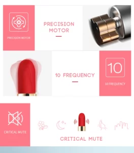 Omysky Mini Lipstick Vibrator Jump Egg Adult Sex Toys