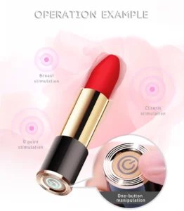 Omysky Mini Lipstick Vibrator Jump Egg Adult Sex Toys