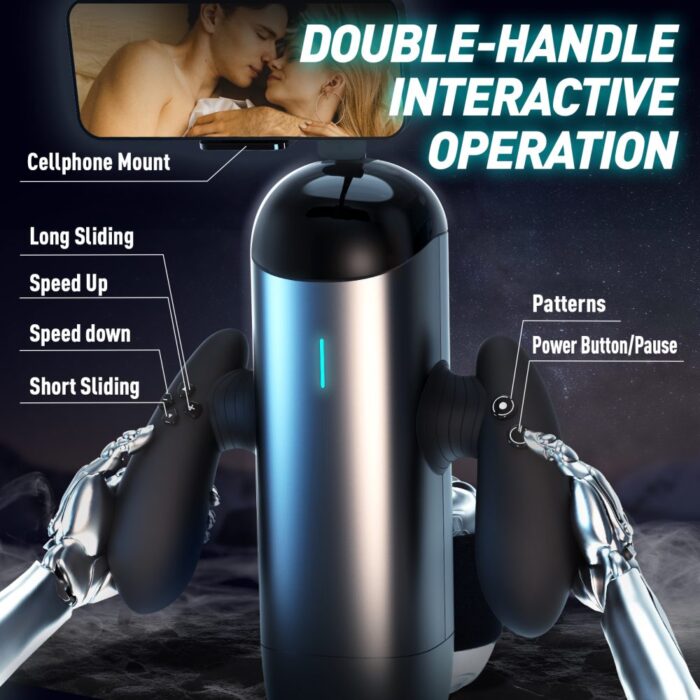Gamer Stroker Sex Toy for Men 10 Speed Frequencies 10 Distance Modes