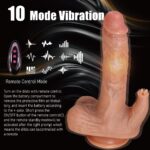 YIQU 5-In-1 Double-Headed Licking Tongue Dildo