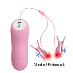 Electric Nipple Clamps Shock Stimulation Nipple Clips