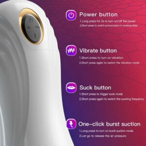 Fleshy Pro Suction Jerking and Vibration Fully Automatic Telescoping Sex Toy