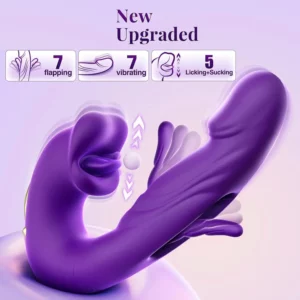 Xdragon Flapping Clit Vibrator – Kissing Mouth & Vibration