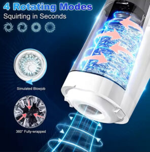 Lamborghini Masturbator Telescopic Rotation Male Masturbator Cup, Lamborghini Sex Toy for Men